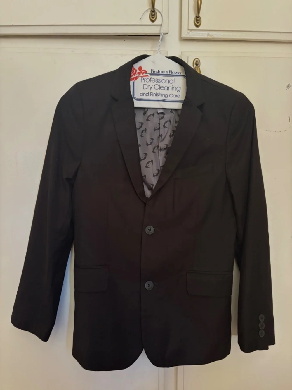 Appaman Boys' Vintage Black Mod Suit - Size 12